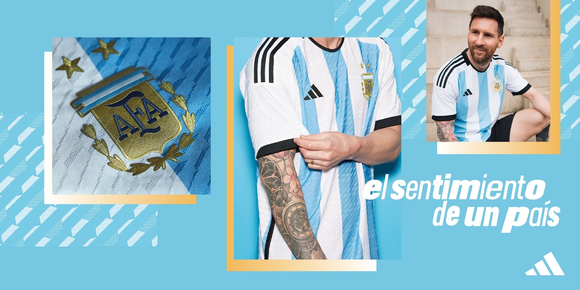 アディダス アルゼンチン代表ユニフォーム | adidas football official