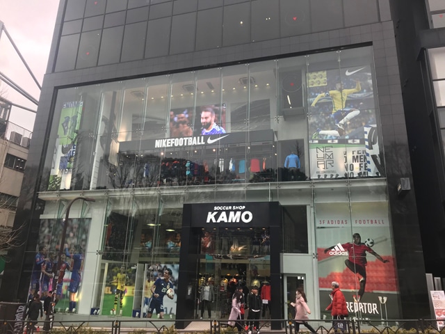 サッカーショップKAMO 原宿店