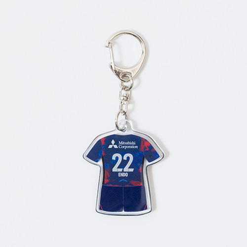 ユニフォーム型PVCキーホルダー26 #22 ENDO