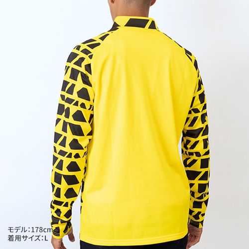 25-26 ドルトムント プレマッチ1/4ジップトップ