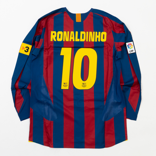 バルセロナ 05-06 リイシュー ジャージー #10 ロナウジーニョ