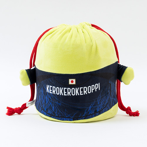 サンリオ けろけろけろっぴ おすわり巾着サッカー日本代表Ver.