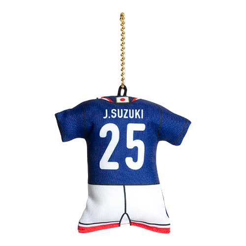 ユニフォーム型クッションキーホルダーSTADIUM LINE #25 鈴木 淳之介