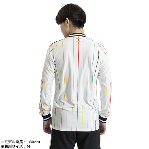 アディダス サッカー日本代表 2026 アウェイ オーセンティック ユニフォーム 長袖