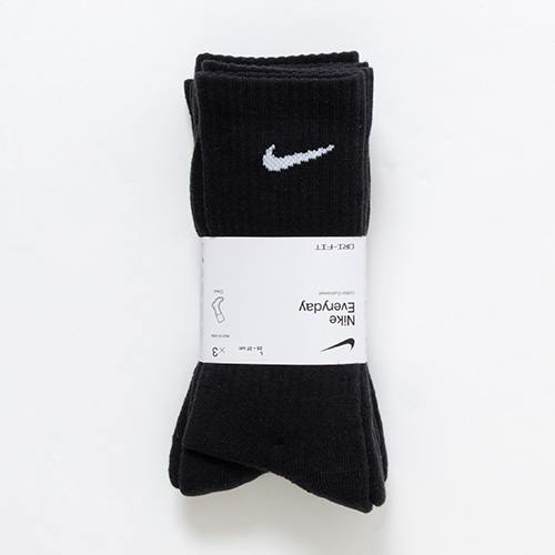 エブリデイ クッション クルーソックス 3足組