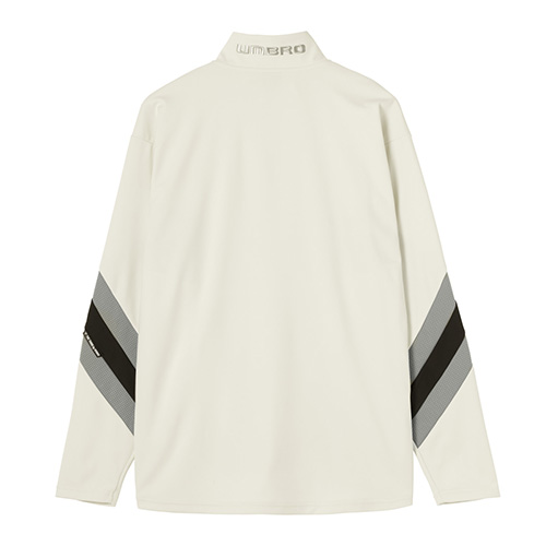 THE THIRD ウォームアップハーフジップトップ