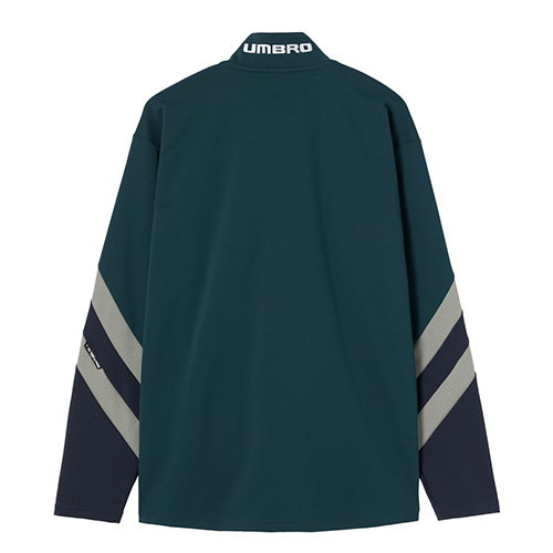 THE THIRD ウォームアップハーフジップトップ