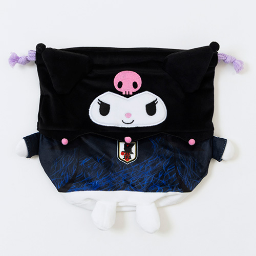 サンリオ クロミ おすわり巾着サッカー日本代表Ver.