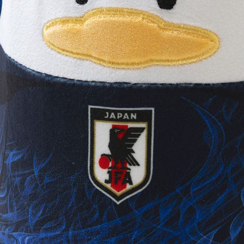 サンリオ あひるのペックル おすわり巾着サッカー日本代表Ver.