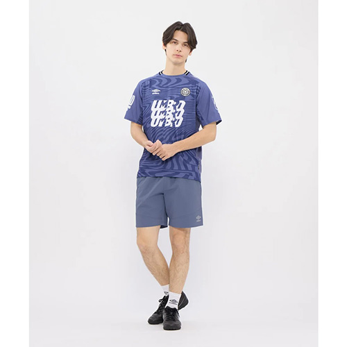 THE THIRD ストレッチウーブンハーフパンツ