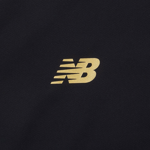 Black Out ストレッチニットハーフジップトップ
