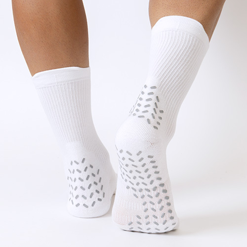 フットボール グリップ プリント クッション パフォーマンスクルーソックス