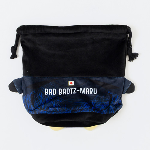 サンリオ バットばつ丸 おすわり巾着サッカー日本代表Ver.