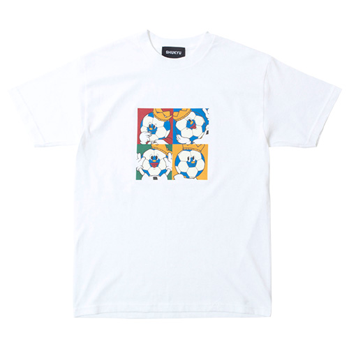SHUKYU×J.LEAGUE JリーグキングTシャツ(ホワイト)