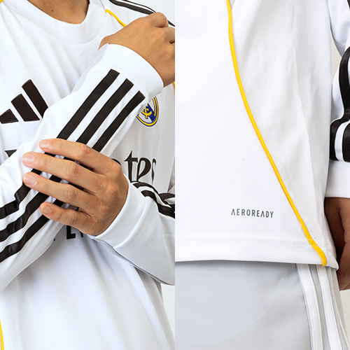 25-26 レアル・マドリード HOME 長袖ユニフォーム