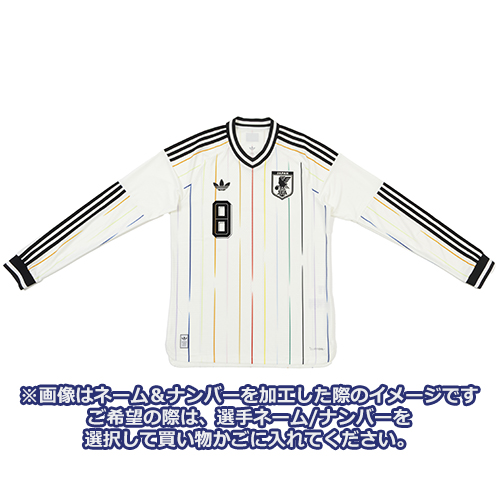 アディダス サッカー日本代表 2026 アウェイ オーセンティック ユニフォーム 長袖
