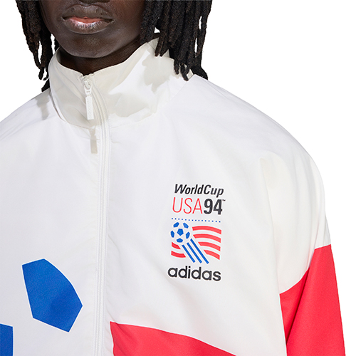 Graphic Woven Track Top