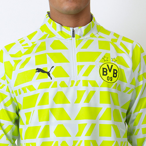 25-26 ドルトムント プレマッチ1/4ジップトップ