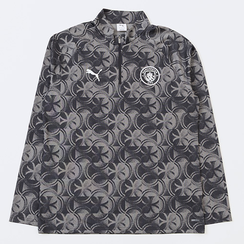 25-26 マンチェスター・シティ プレマッチ1/4ジップトップ