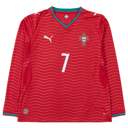 2026 ポルトガル代表 HOME 長袖ユニフォーム #7 ロナウド