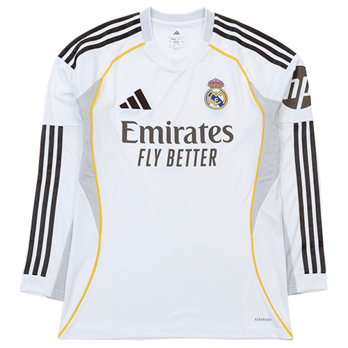 25-26 レアル・マドリード HOME 長袖ユニフォーム