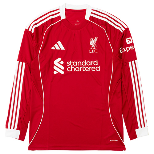 25-26 リヴァプール HOME 長袖ユニフォーム