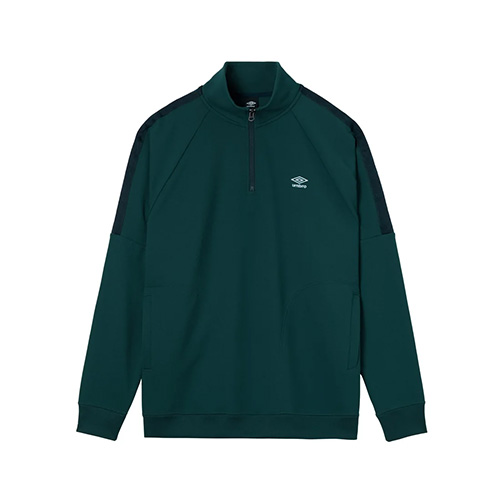 AWAY DAYS スウェットハーフジップトップ