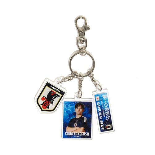 プレーヤーズ3連アクリルキーホルダー 久保 建英