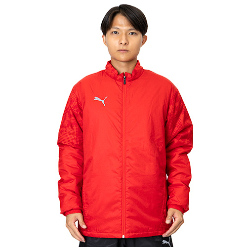 TEAMCUP パテッド ウーブンジャケット