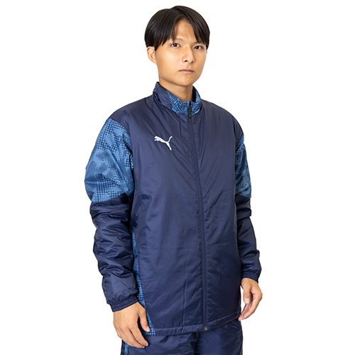 TEAMCUP パテッド ウーブンジャケット