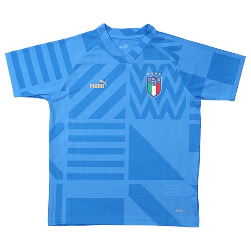 2022 イタリア代表 HOME プレマッチ SSシャツ JR