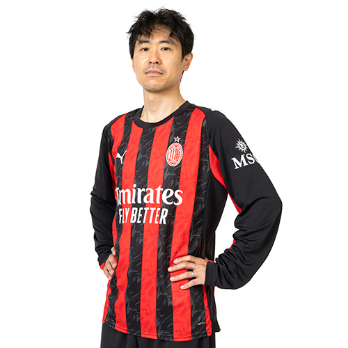 25-26 ACミラン HOMEユニフォーム 長袖