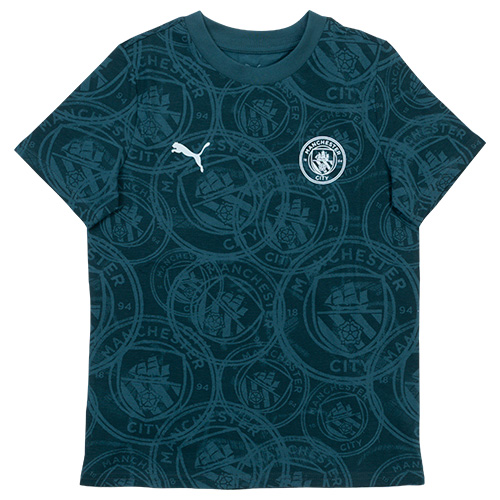 ジュニア マンチェスター・シティ FTBLCULTURE AOP Tシャツ