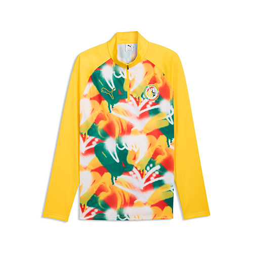 2026 セネガル代表 プレマッチ 1/4 ジップトップ