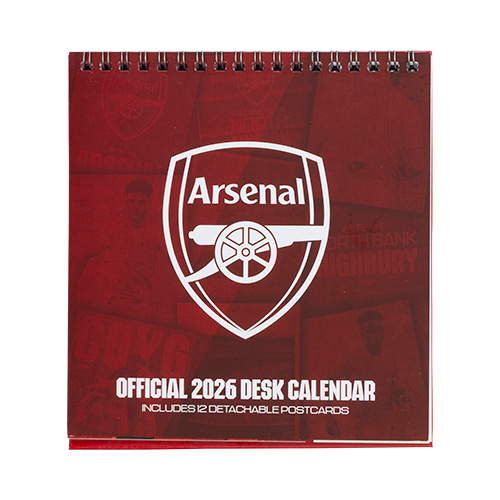 2026 アーセナルFC 卓上カレンダー