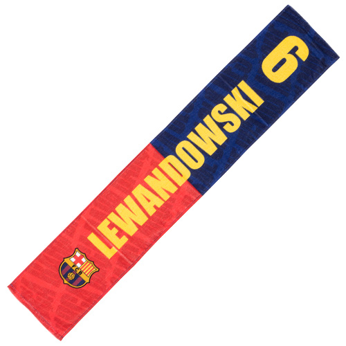FCバルセロナ タオルマフラー #9 LEWANDOWSKI