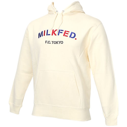 2021 FC東京 MILKFED.コラボ刺繍パーカー OWHT
