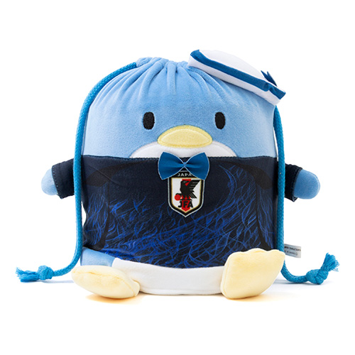 サンリオ タキシードサム おすわり巾着サッカー日本代表Ver.