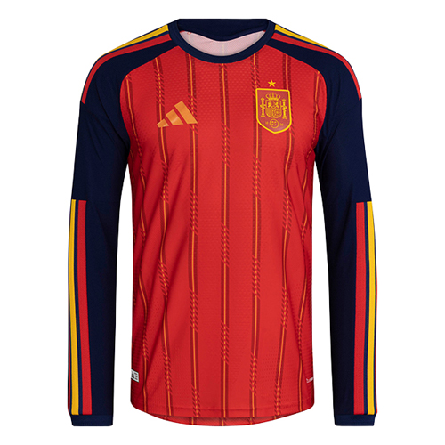2026 スペイン代表 HOME オーセンティック 長袖ユニフォーム