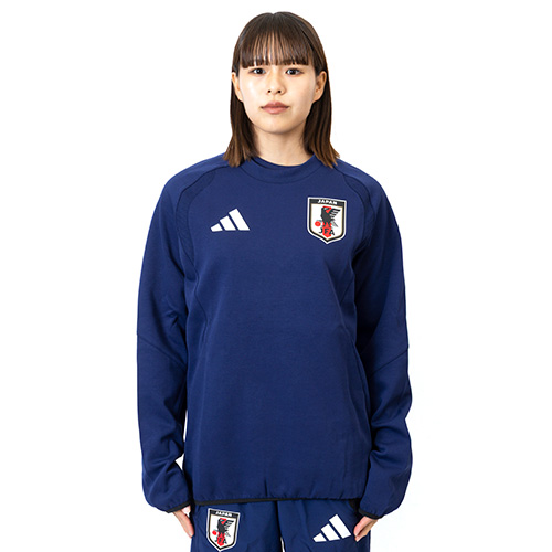 アディダス サッカー日本代表 ティロ26 トラベル クルーネックスウェット