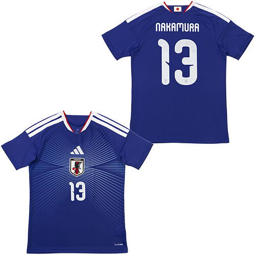 アディダス サッカー日本代表 2026 ホーム レプリカ ユニフォーム #13 中村敬斗