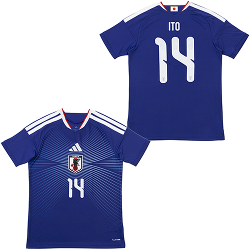アディダス サッカー日本代表 2026 ホーム レプリカ ユニフォーム #14 伊東純也