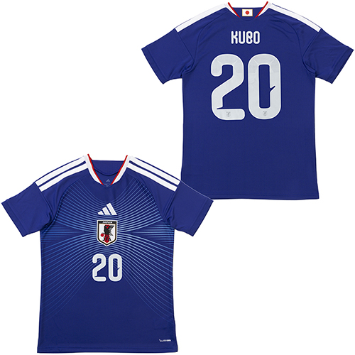 アディダス サッカー日本代表 2026 ホーム レプリカ ユニフォーム #20 久保建英