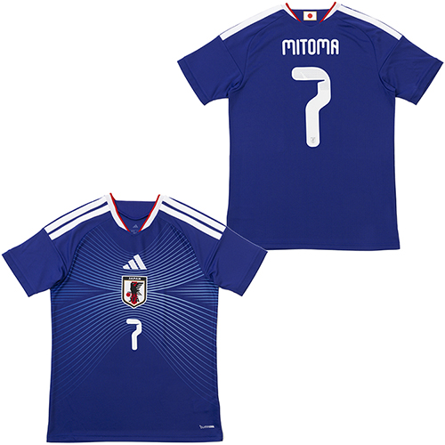 アディダス サッカー日本代表 2026 ホーム レプリカ ユニフォーム #7 三笘薫
