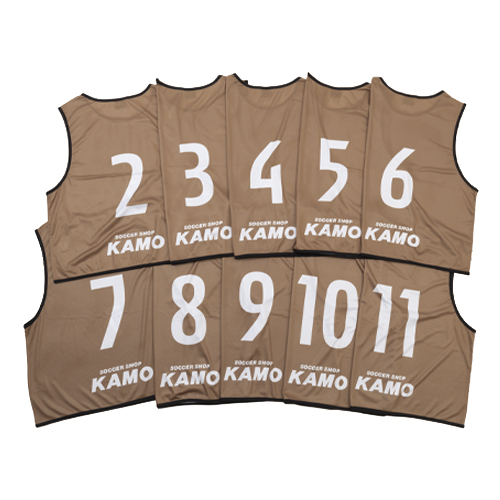 KAMOオリジナル ビブスセット