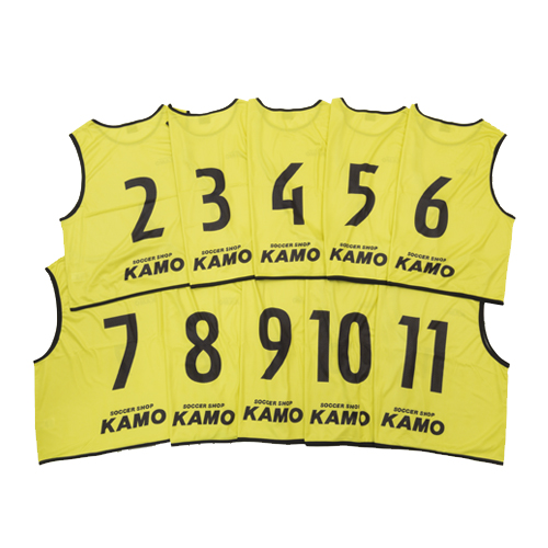 KAMOオリジナル ビブスセット