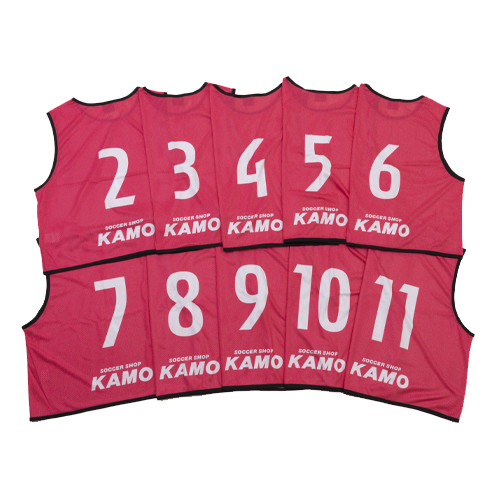 KAMOオリジナル ジュニア ビブスセット