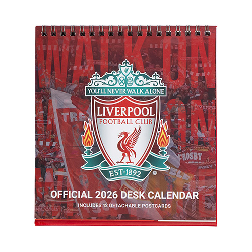 2026 リヴァプールFC 卓上カレンダー
