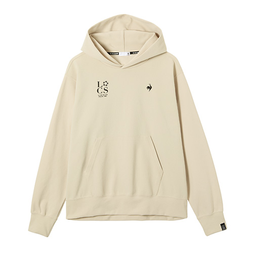 防風リブニットフーディスウェット