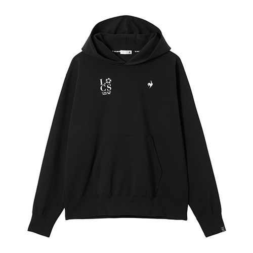 防風リブニットフーディスウェット